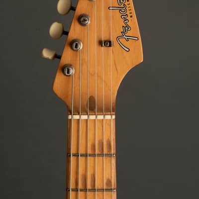 1958 Fender Musicmaster Electric Guitar - OHSC, newly refretted image 5