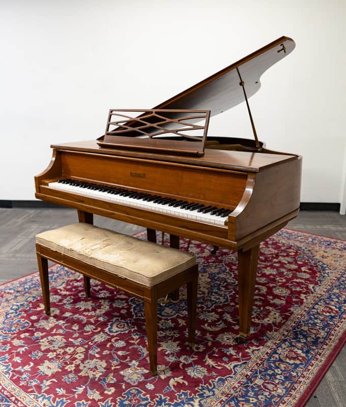 Kimball Classic Grand Piano | Satin Walnut | SN: 704906 | Used image 1