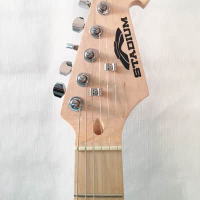 Stadium-Tele Style Electric Guitar-NY-9401-Black Finish-New-w/Shop Setup! image 3
