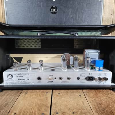 65 Amps London Head and 1x12 Cab - Black and Cream image 12