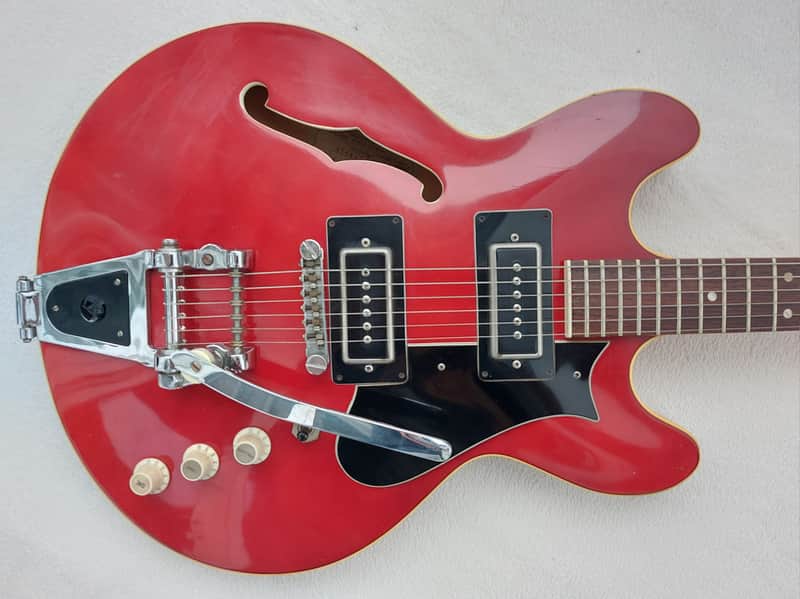 Framus Atlantik Germany Baujahr 1974 E-Guitar Red 6 String Vintage E-Gitarre image 1