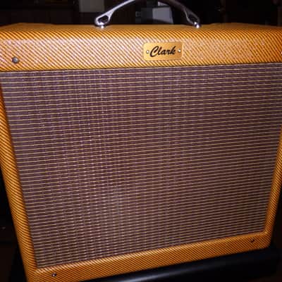 Clark Amplification Webster 1X10” Combo 5F10 Tweed Harvard  Reproduction 2018 image 1