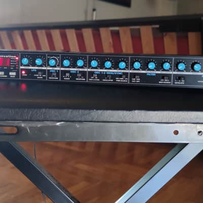 Novation Bass station rack analog 90's synth-Restored! image 2