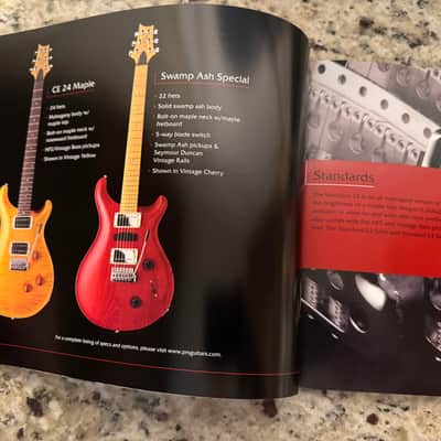 PRS Catalog 2007 Custom Standard 22 24 CE Santana Swamp Ash Special Satin 12 String SC 250 245 Singlecut Soapbar McCarty Hollowbody Spruce I II Dave Navarro Chris Henderson Johnny Hilland Modern Eagle image 2