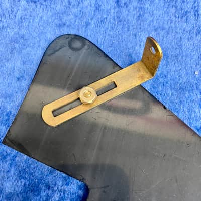 Vintage 1970's Gibson Les Paul Custom 5 Ply Pickguard c~1974 w/Bracket & Screws image 9