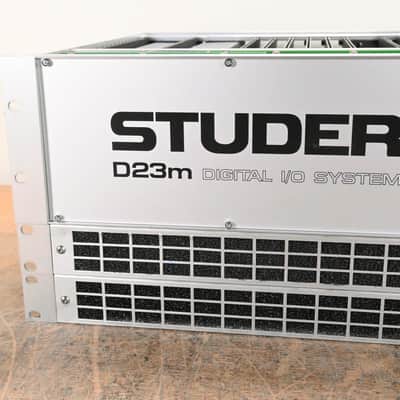 Studer D23m I/O System w/ A-Link HD Card, Fan Module, and Filter Module CG01BZL image 3