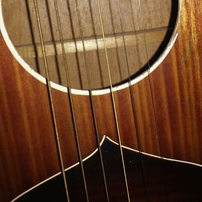 USA Lyra Slot Head Parlor art deco 1930's Striped Sunburst Inlaid Marquetry and case make an offer image 19