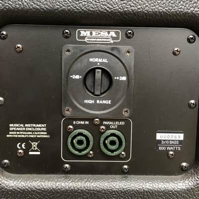 Mesa Boogie Subway Ultra-Lite 2x10" Bass Cab 600w 8ohm + Mesa Cover image 3