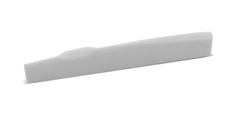 Bone Saddle – Fits Many Post-2014 Guild® USA Guitars with Undersaddle Pickup – 12" Radius image 1