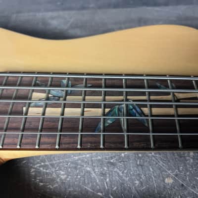 Butterfly Five String Bass Neck Tru 2020 - Natural image 9