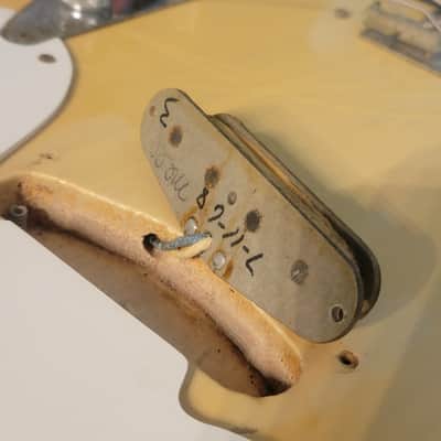 1968 Fender Telecaster Bass - Blonde With OHSC image 11