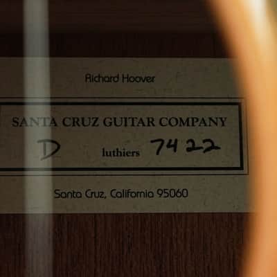 Santa Cruz D Mahogany Spruce 2019 image 11