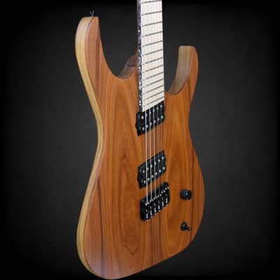 Skervesen Mirage 6FF Custom Multi-Scale - ATLAS pickups - Black Limba HH w/Bag image 6