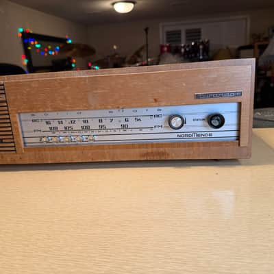 NORDMENDE SPECTRA "C" PHONIC AM/FM TABLETOP RADIO 1960s Germany - Works Great image 4