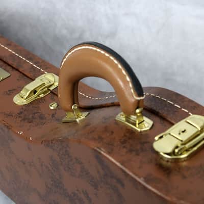 Gibson Lifton Historic "5-Latch" Brown/Pink Hardshell Case - Les Paul image 8
