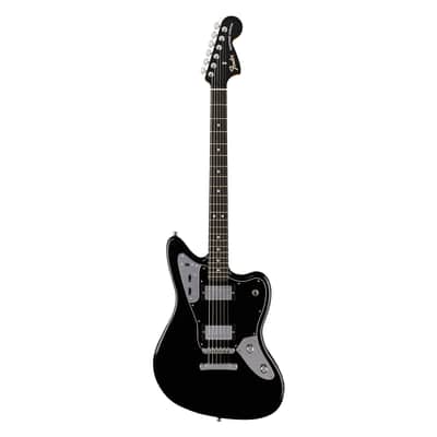 Fender Limited Edition Player Fusion Jaguar Baritone Ebony - Black image 2