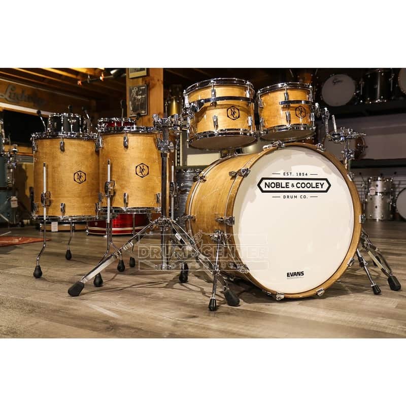Noble & Cooley Horizon 5pc Drum Set Burnt Ale Gloss image 1