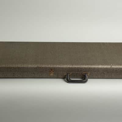 Fender Mustang Solid Body Electric Guitar (1966), ser. #179277, original grey hard shell case. image 11