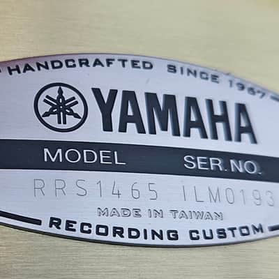 Yamaha Model RRS1465 Recording Custom 14x6.5 Brass Snare Drum - Brass image 5