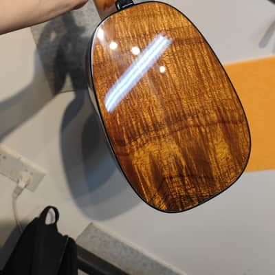 kaifen hawaiian koa pineapple custom soprano ukulele image 7