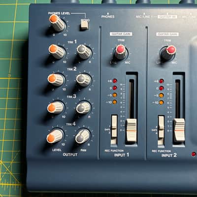 TASCAM Porta 02 mkII Ministudio 4-Track Cassette Recorder 2000s - Blue image 3