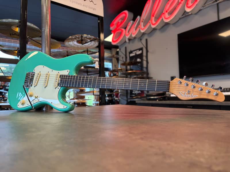 Schecter Nick Johnston Traditional with Ebony Fretboard 2020 - Present - Atomic Green image 1