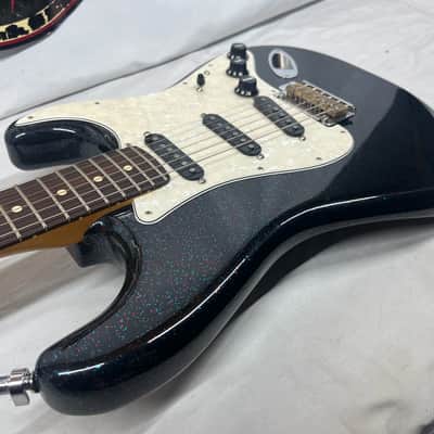 Fender 70th Anniversary Player Stratocaster strat Electric Guitar - Nebula Noir image 20