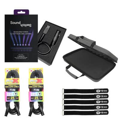 SoundSwitch Micro Interface USB to DMX DJ Stage Lighting Controller with Case image 1