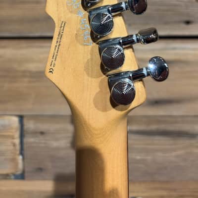 Reverend Six Gun HPP with Rosewood Fretboard 2021 - Present - Chronic Blue with Black Pickups image 6