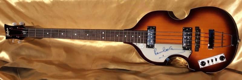 The Beatles Paul McCartney Signed Autographed Hofner Bass Guitar (PSA/DNA Certified) image 1
