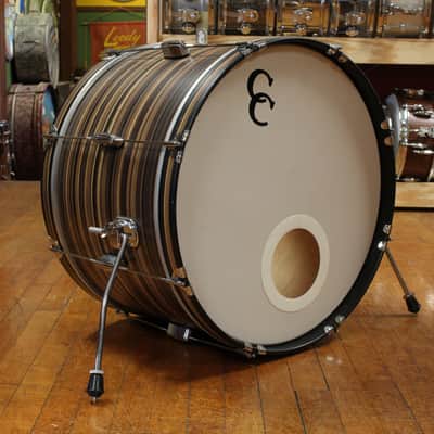 C&C Drum Company Player Date II Outfit in Brown Oyster 14x22 8x12 15x16 image 2