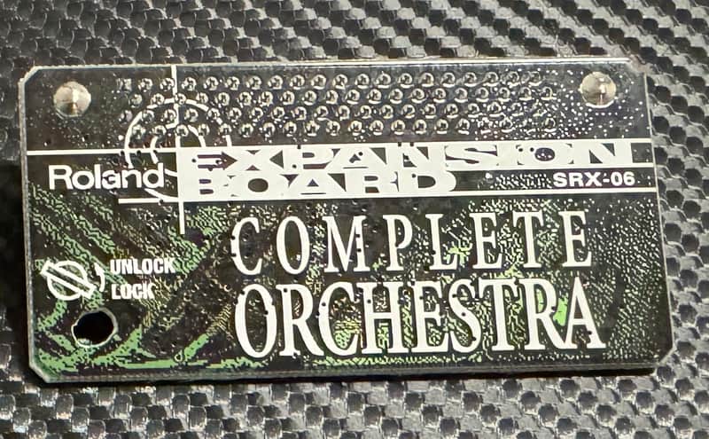 Roland SRX-06 Complete Orchestra Expansion Board 2000s - Green image 1