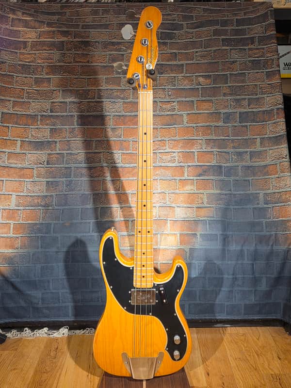 Vintage 1972 Fender Telecaster Bass Maple Fretboard Natural image 1