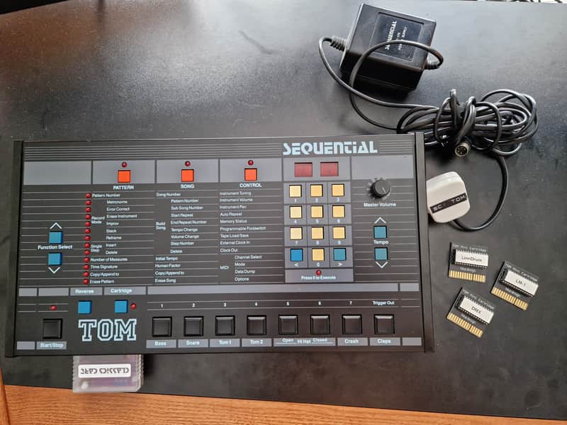 Sequential TOM 4-Voice Drum Machine