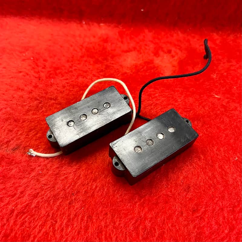 Fender Precision bass pickup 1965 Grey bottom original | Reverb