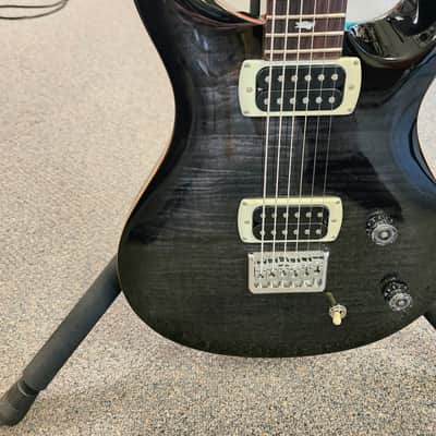 New PRS Paul Reed Smith SE 277 Baritone Electric Guitar - Charcoal Burst with PRS SE Gigbag image 4
