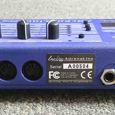 Roger Linn Adrenalinn Groove Filter FX-Amp Modelling Drum Box 2007 image 2
