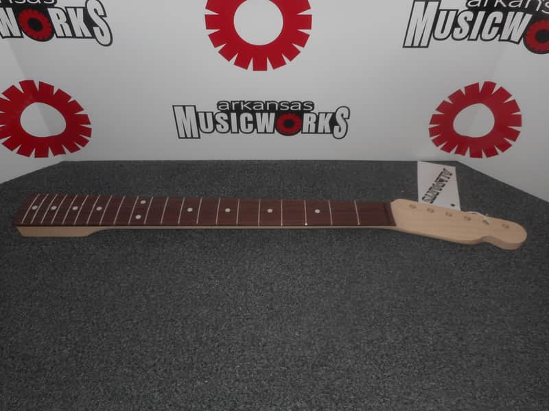 Allparts Fender Licensed Maple "C" Profile Neck For Tele, Rosewood Fingerboard - #TRO-C image 1