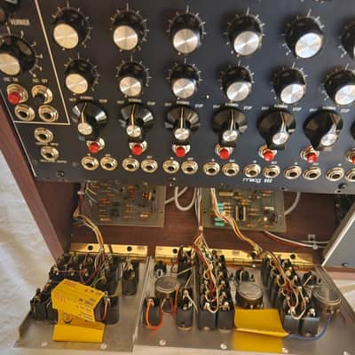 NOS Moog modular 960/961/962 Sequencer Complement in custom case image 5