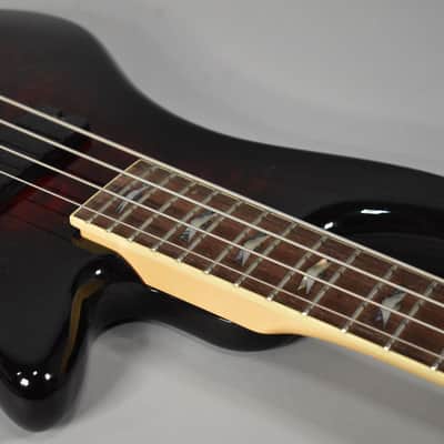 2012 Schecter Diamond Series Stiletto Extreme-4 Bass Black Cherry image 8