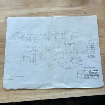 1970s Fender Princeton/Princeton Reverb Manual and Schematic Original image 4
