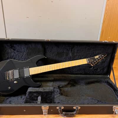 ESP M-II Black 2009 Electric Guitar with ESP Hard Case image 1