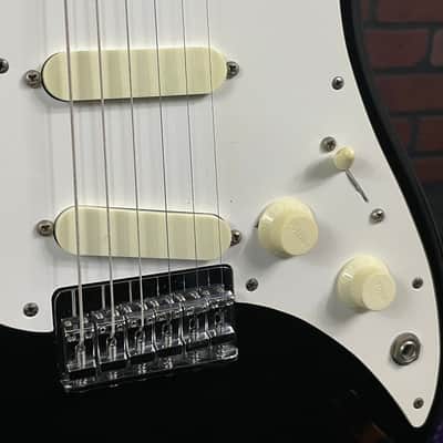 1983 Fender Bullet S3 USA Made (Version 2 "Strat") In Rare Black Finish w/ Hard Case image 3