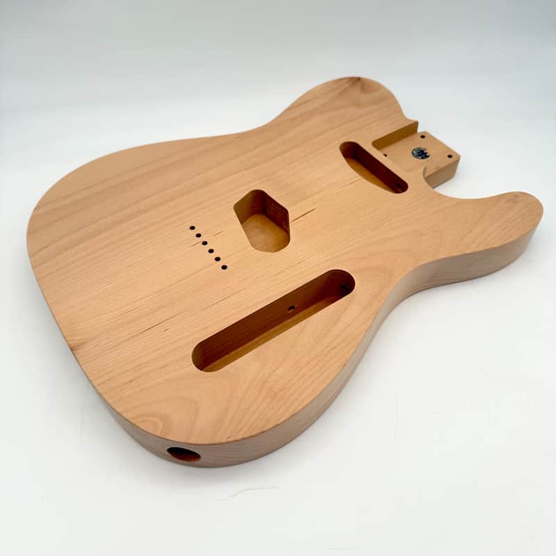 HooDoo Telecaster Body Alder 2-Piece Unfinished Light htb6465 image 1