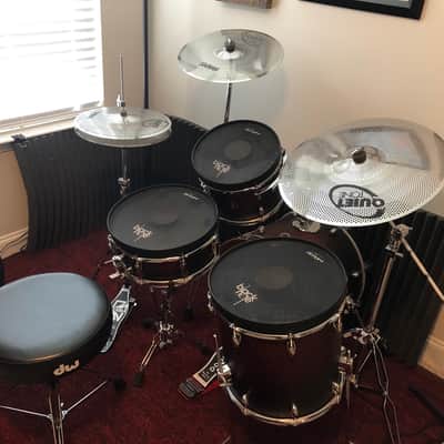 Gretsch Catalina Club 4-pc drum kit - Antique Fade image 7
