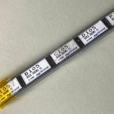 EMU Drumulator Rare Digidrums Rock Kit Eprom Set For 8-Bit Digital Drum Machine Rom image 1