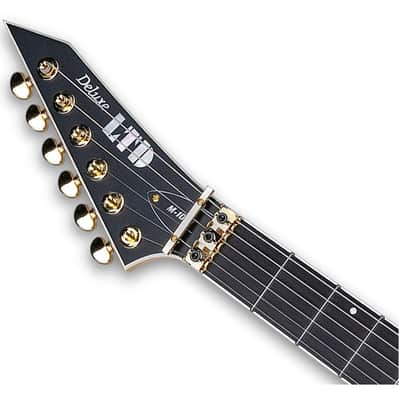 ESP LTD M-1001 Left Haneed Electric Guitar - Charcoal Metallic Satin image 4