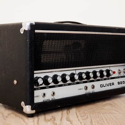 1971 Oliver B200 Duoflex Vintage Bass Amp Head 7027 Ampeg USA, Powerflex image 1