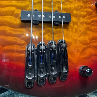 Tom Hamilton's Aerosmith, Parker - FB4 Fly Bass, Sunburst PLUS Stage Worn Leather Vest! (TH2 #29) image 10