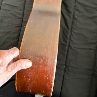 Sweet parlor guitar - circa 1910-1920 - probably made by Regal w/ case image 16